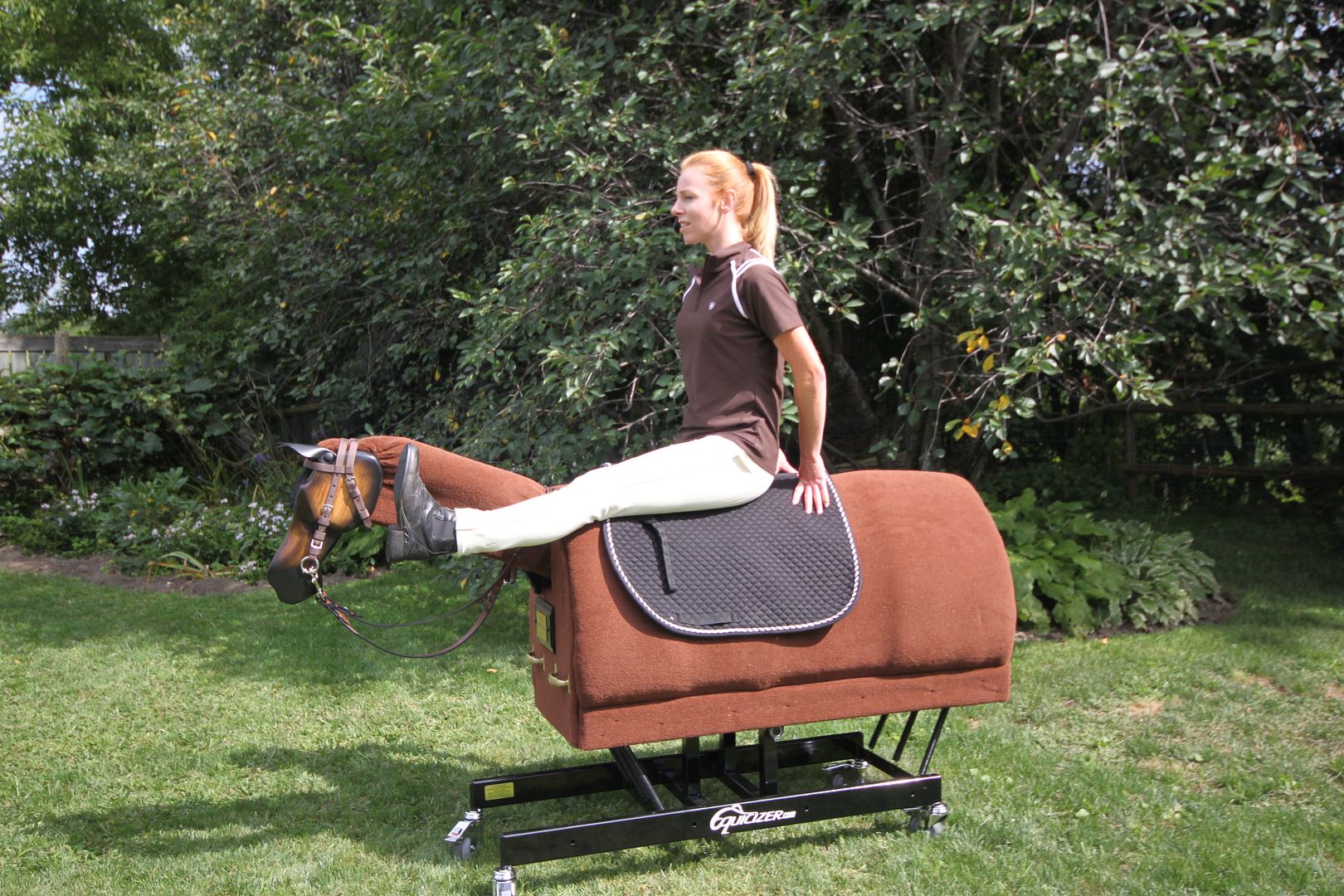 Frank Lovato Jr Equicizer Equestrian Exercises